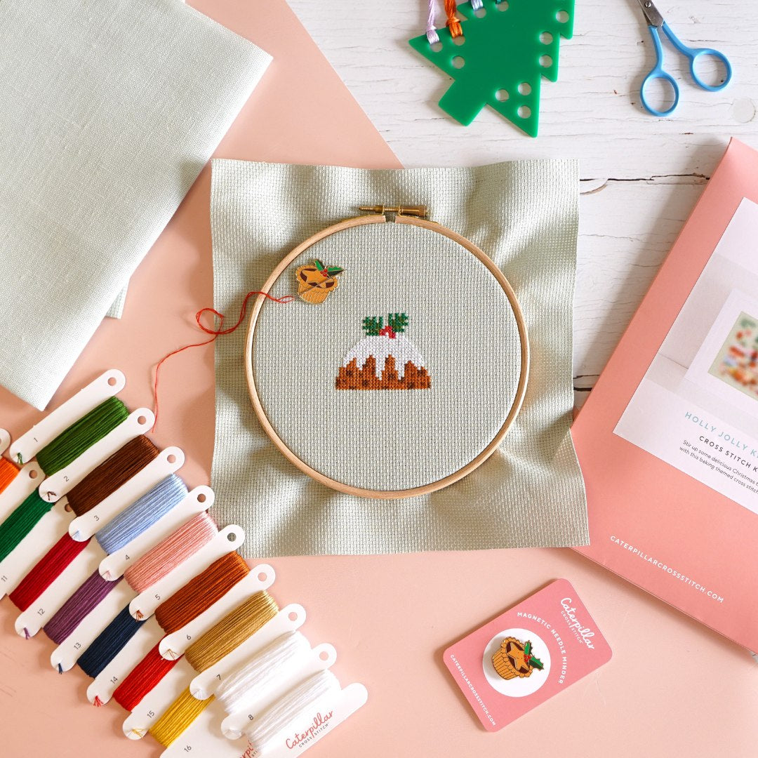 Holly Jolly Kitchen Cross Stitch-a-Long