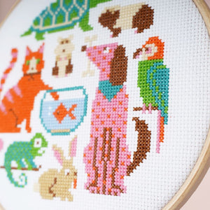 Playful Pets - Cross Stitch Kit