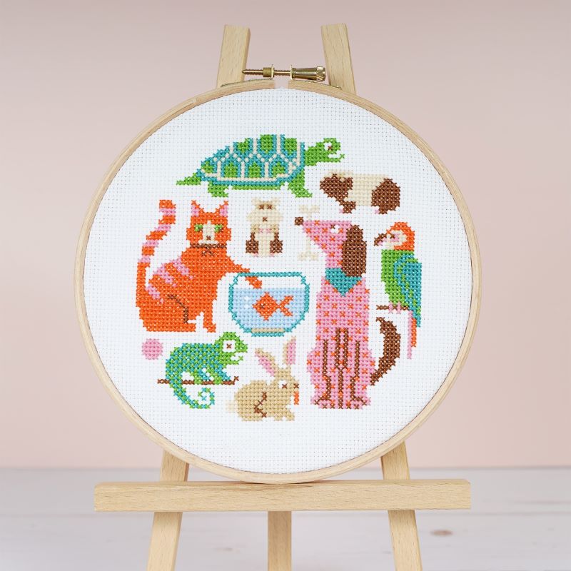 Playful Pets - Cross Stitch Kit