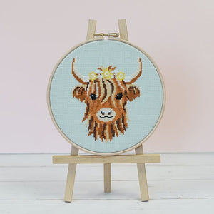 Stitching Social Tickets 2025 - Hamish the Highland Cow