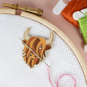 Needle Minder - Highland Cow