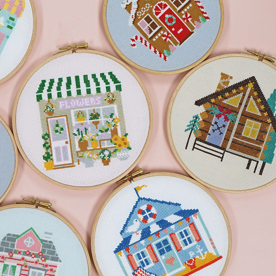 Finished Little Village Patterns