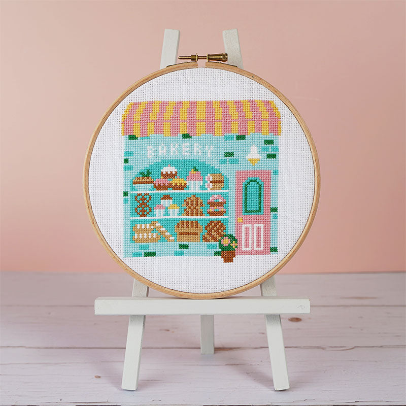 Piece of Cake Bakery - Cross Stitch Kit or Pattern