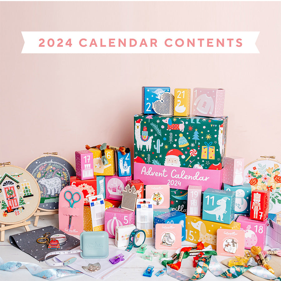 2025 Cross Stitch Advent Calendar Box