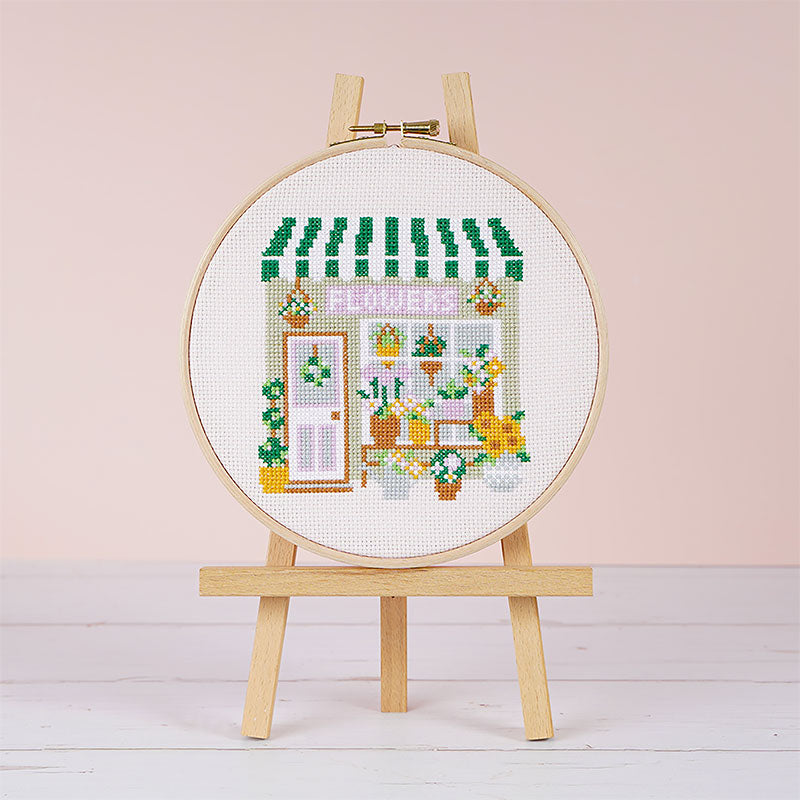 Little Buds Florist - Cross Stitch Kit or Pattern