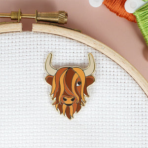 Needle Minder - Highland Cow