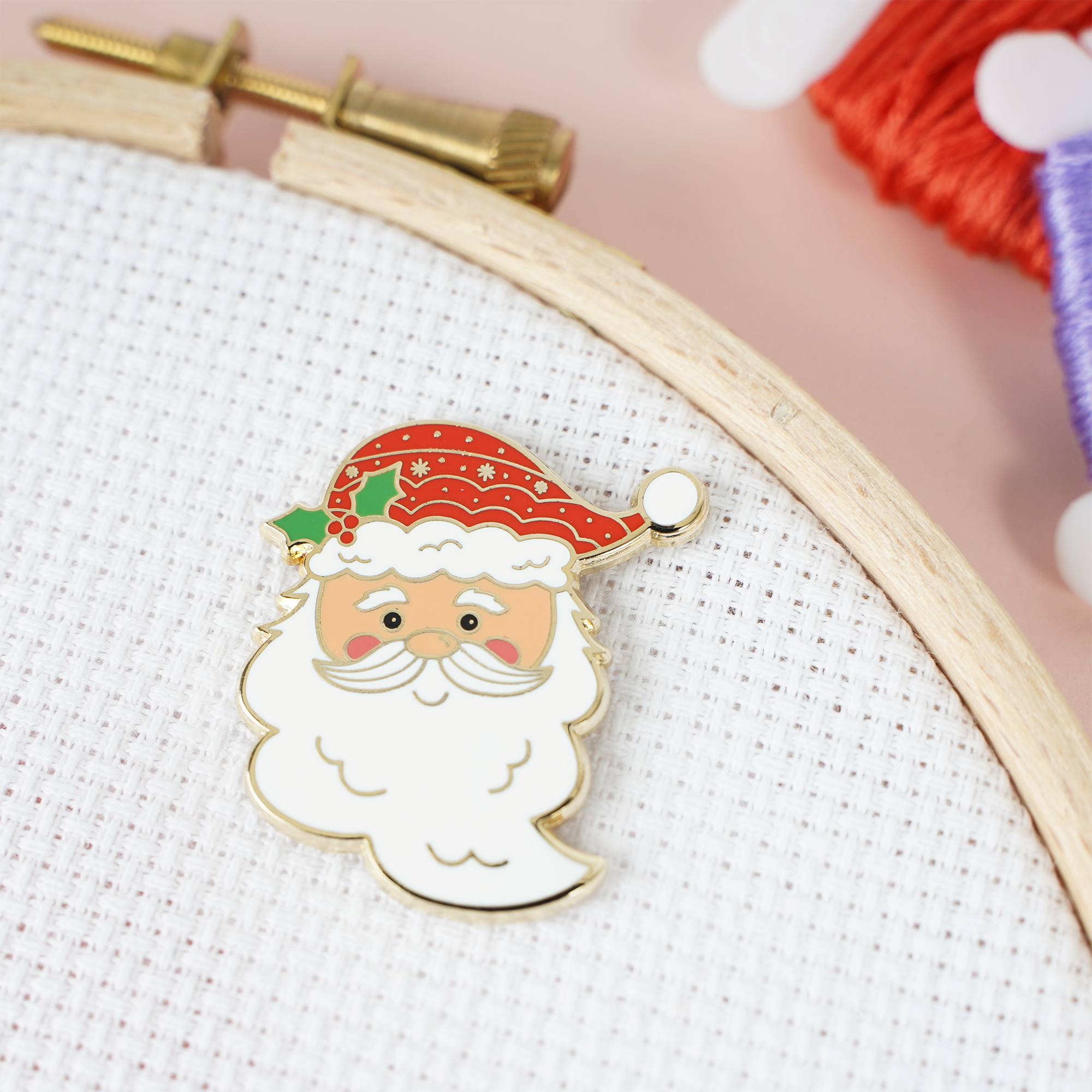 Needle Minder - Santa Face