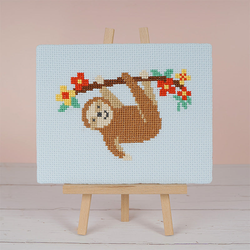 Sloth - Junior Cross Stitch Kit