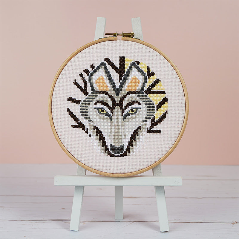 Winter Wolf - Cross Stitch Kit