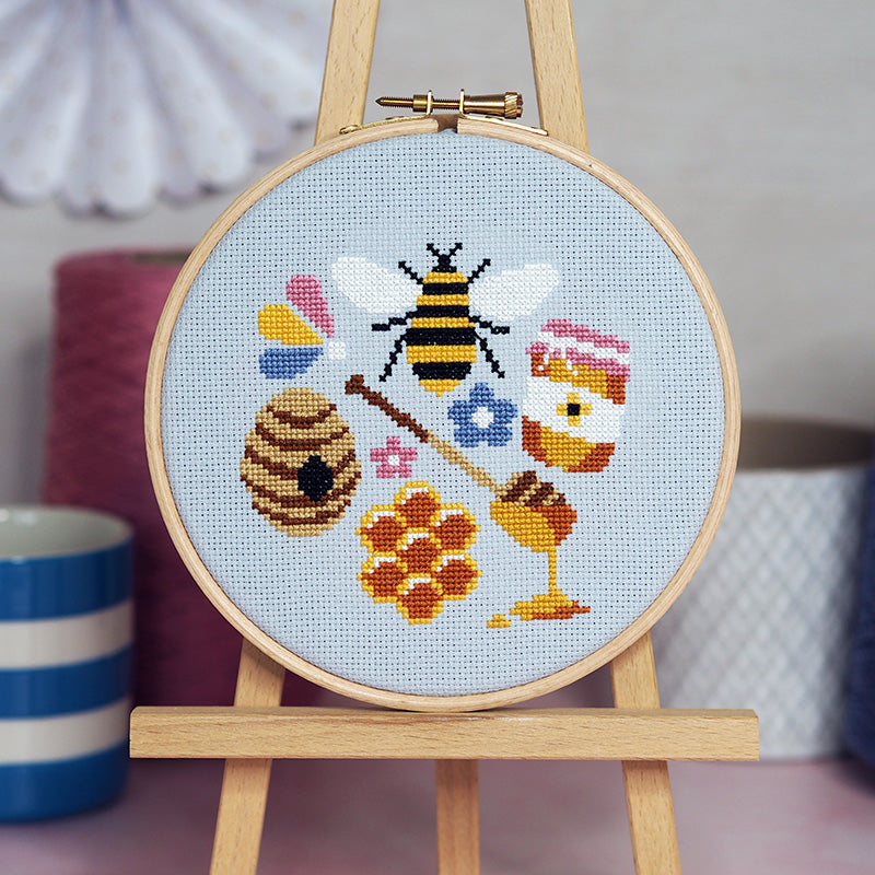 Oh Beehive - Cross Stitch Pattern