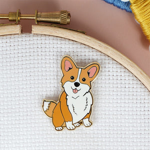 Needle Minder - Royal Corgi Dog