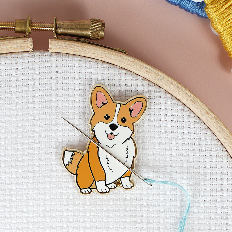 Needle Minder - Royal Corgi Dog