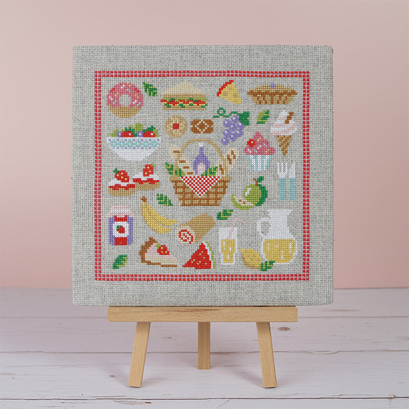 Picnic Party - Cross Stitch Kit or Pattern