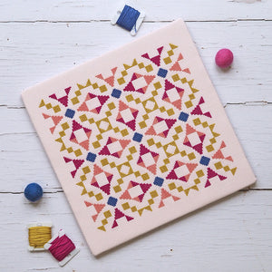 Silene Quilt - Cross Stitch Kit and Pattern